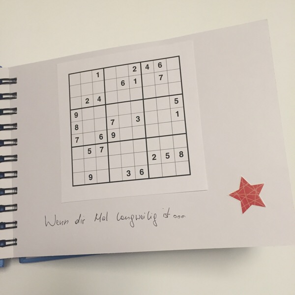 Wenn Buch Idee - Sudoku: Wenn dir Mal langweilig ist