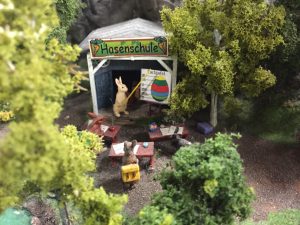 Hasenschule: ein witziges Highlight aus dem Miniatur Wunderland.